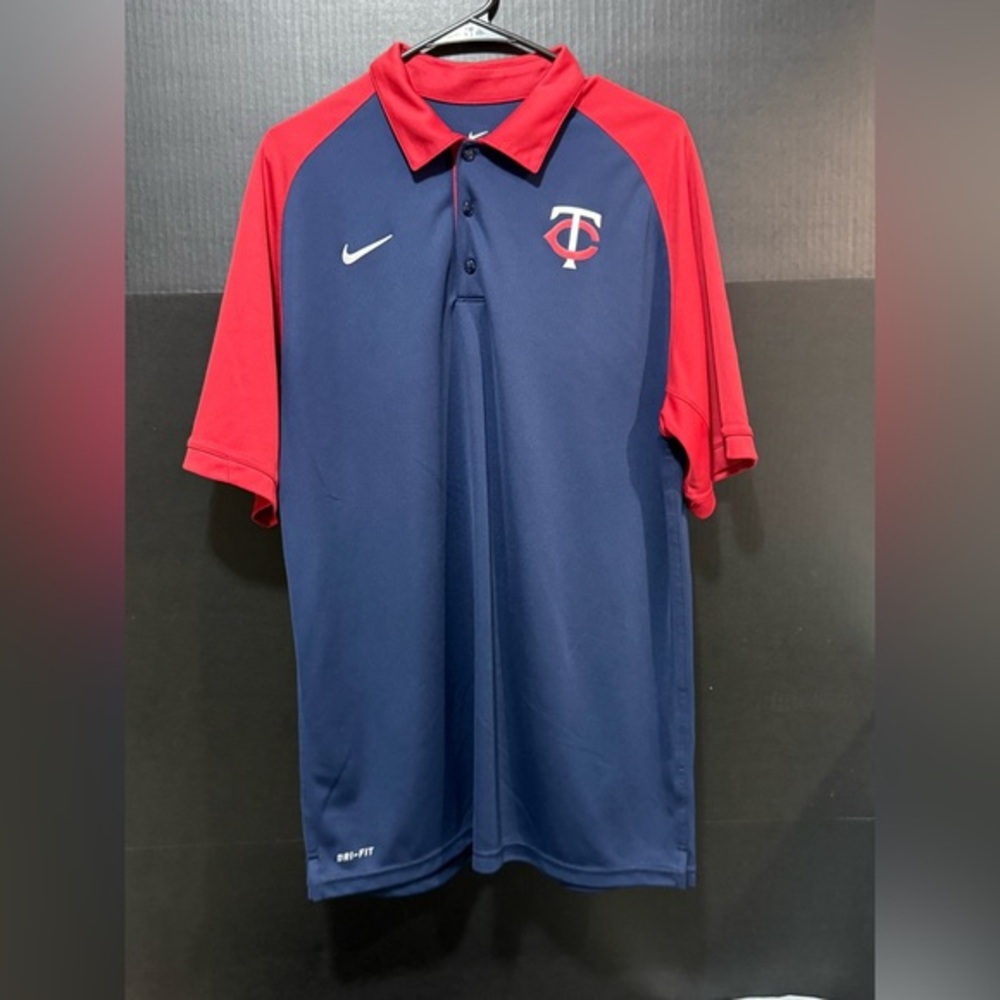 🧿Nike MLB MN Twins DriFIT Polo Shirt